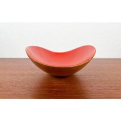Mid-Century German Wooden Bowl, 1960s