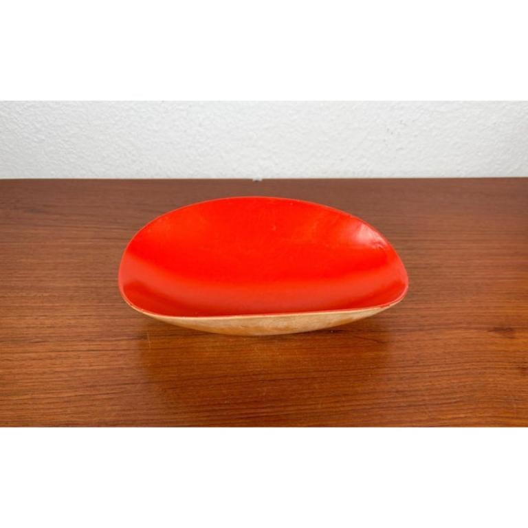 Mid-Century moderno Ciotola in legno tedesca di metà secolo, anni '60 in vendita
