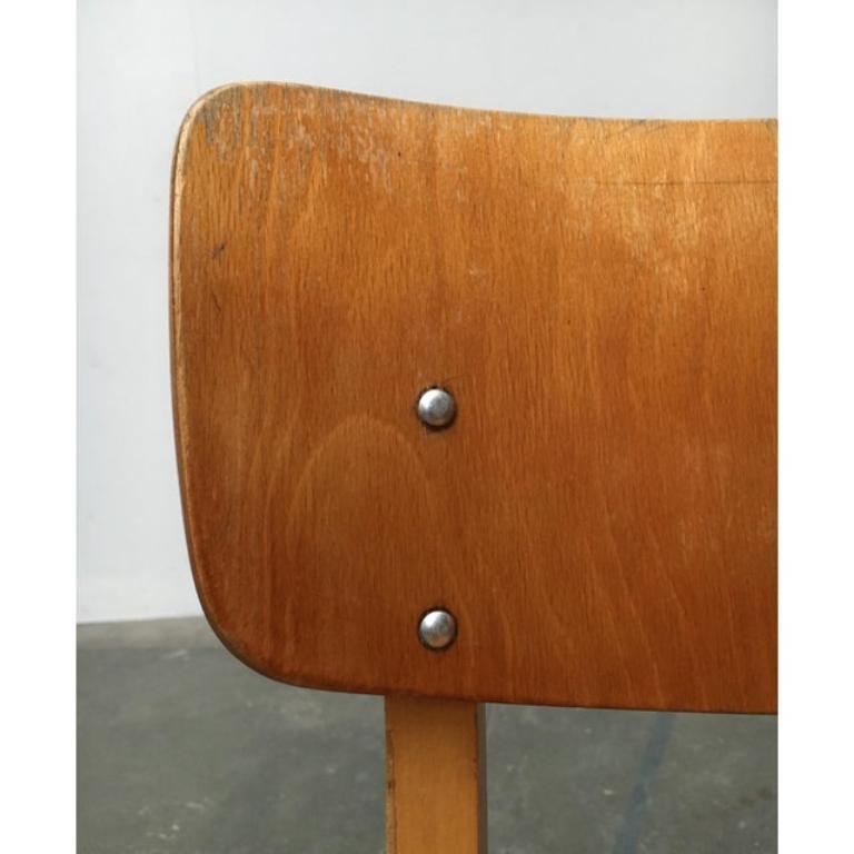 Mid-Century German Wooden Children Swivel Chair from Casala For Sale 4