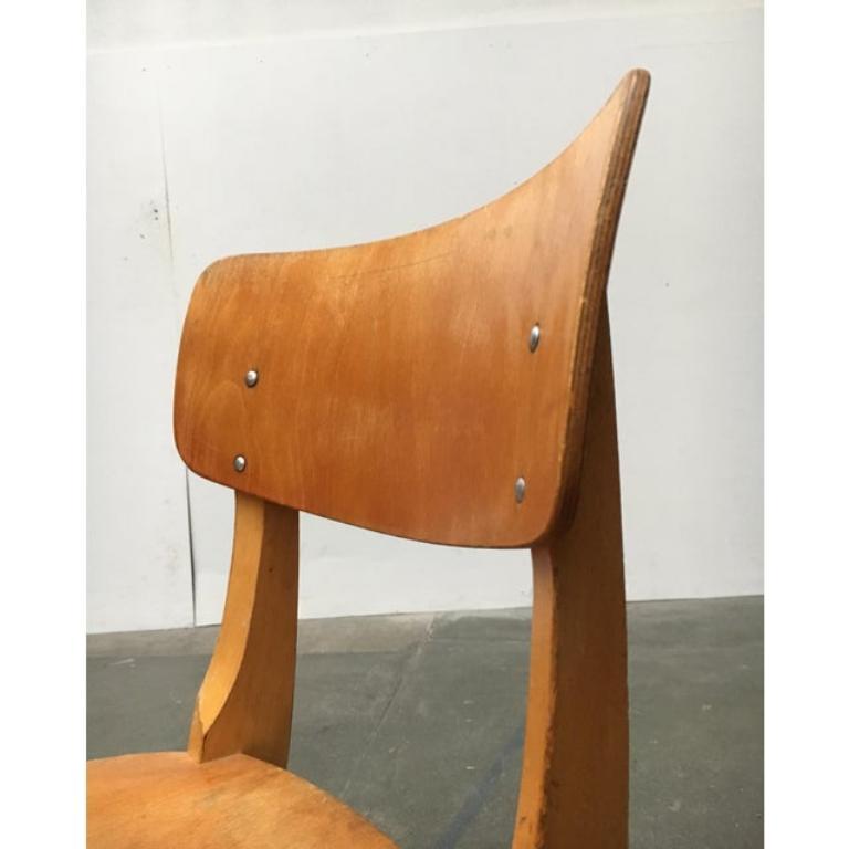 Mid-Century German Wooden Children Swivel Chair from Casala For Sale 5