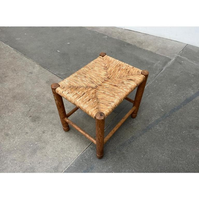 Mid-Century Modern Mid-Century German Wooden Stool, 1960s For Sale