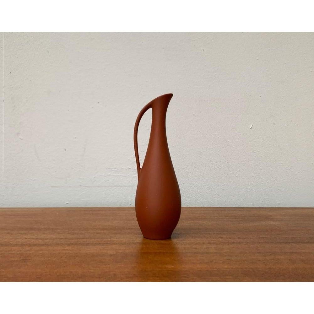 Vaso a caraffa in terra-sigillata Wormser tedesco di metà secolo, anni '60 In condizioni ottime in vendita a Hamburg, DE