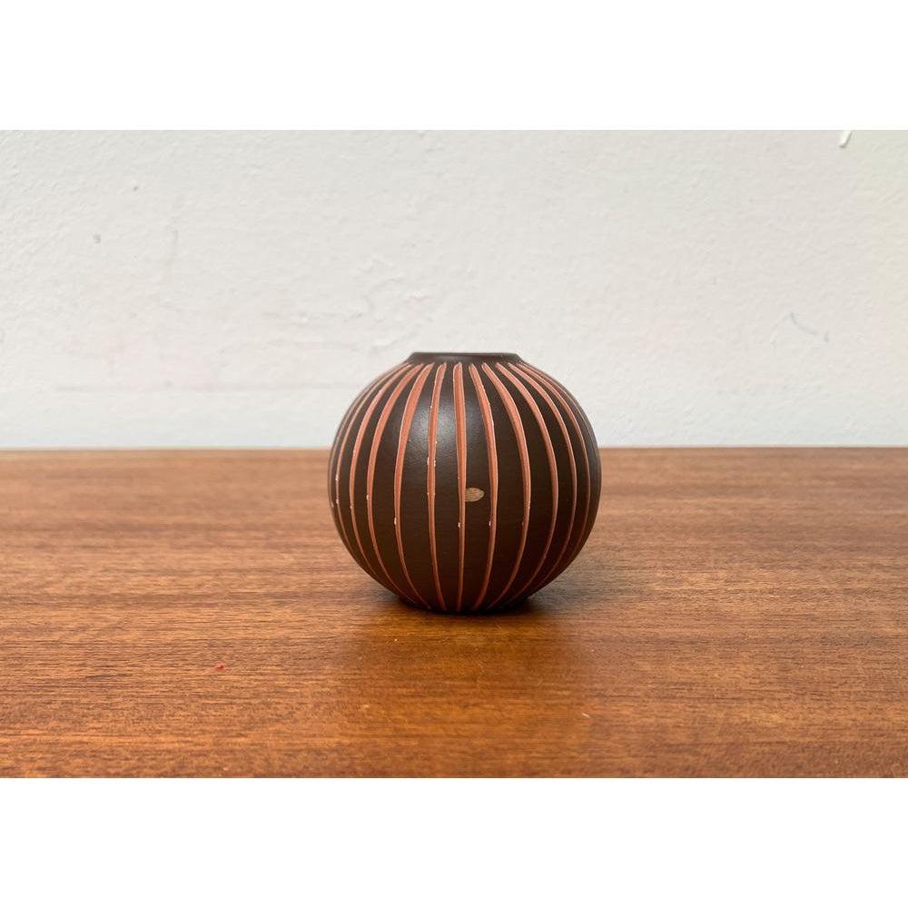 Vaso in ceramica Wormser Terra-Sigillata tedesco di metà secolo, anni '60 in vendita 2