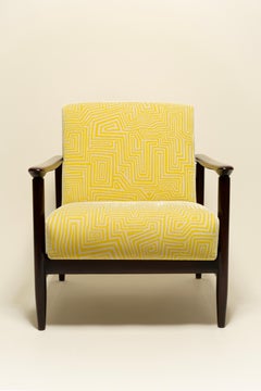 Mid Century GFM-142 Armchair, Jamu Jungle Velvet by Dedar, E. Homa, Europe, 1960