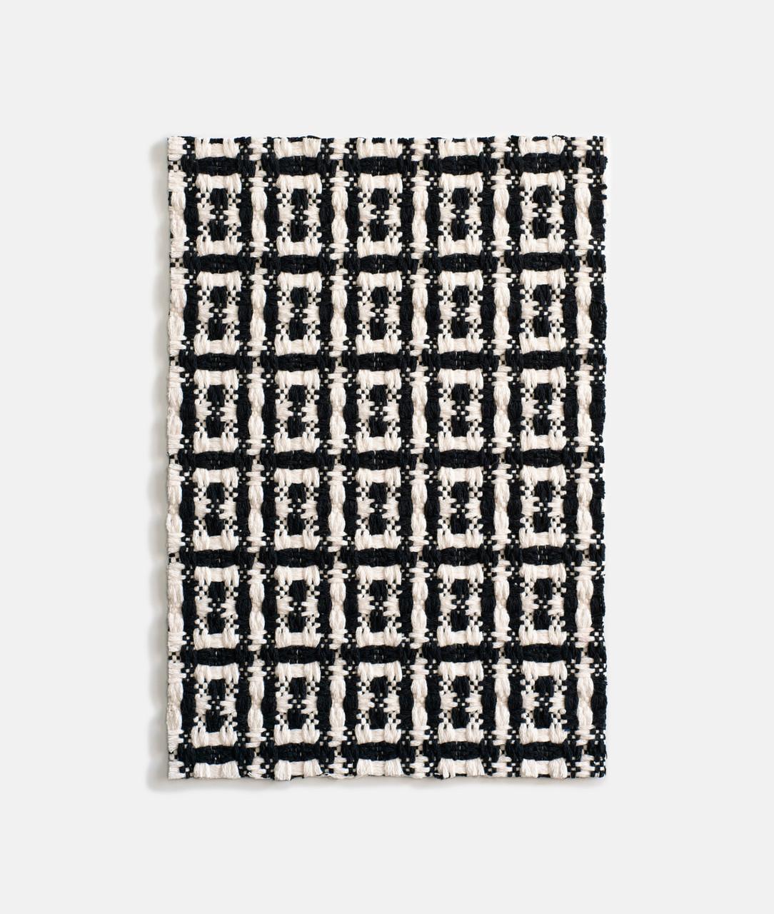 Sgabello GFM di metà secolo in tweed jacquard Dedar geometrico, E. Homa, Europa, anni '60 in vendita 1