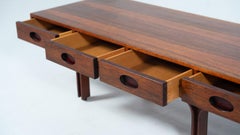 Mid-Century Gianfranco Frattini, wooden Coffee Table for Bernini, Italy, 1960s