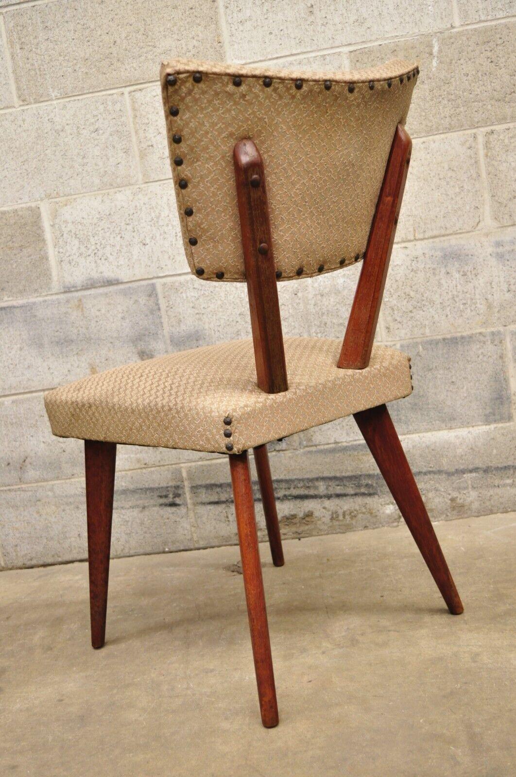 Mid-Century moderno Sedia da pranzo in mogano stile 