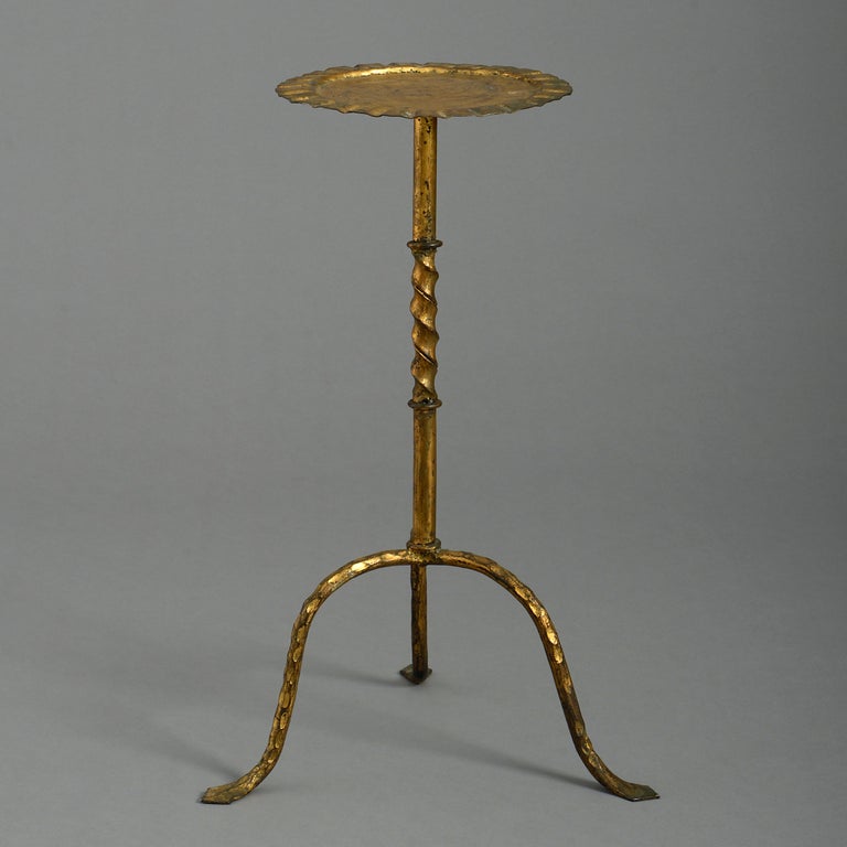 Midcentury Gilt Brass Martini Table at 1stDibs antique martini table, martini table vintage