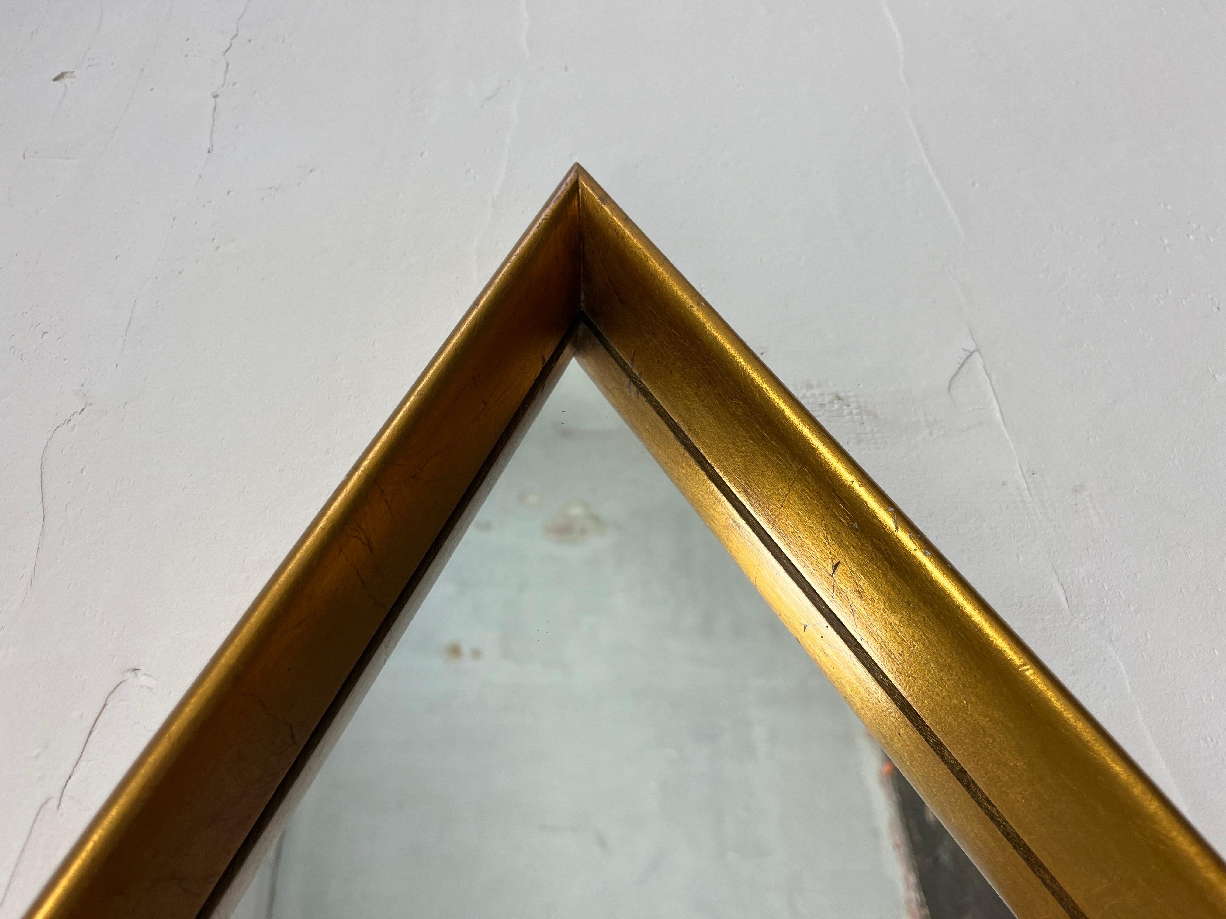 Mid-Century Modern Miroir doré Labarge du milieu du siècle dernier en vente