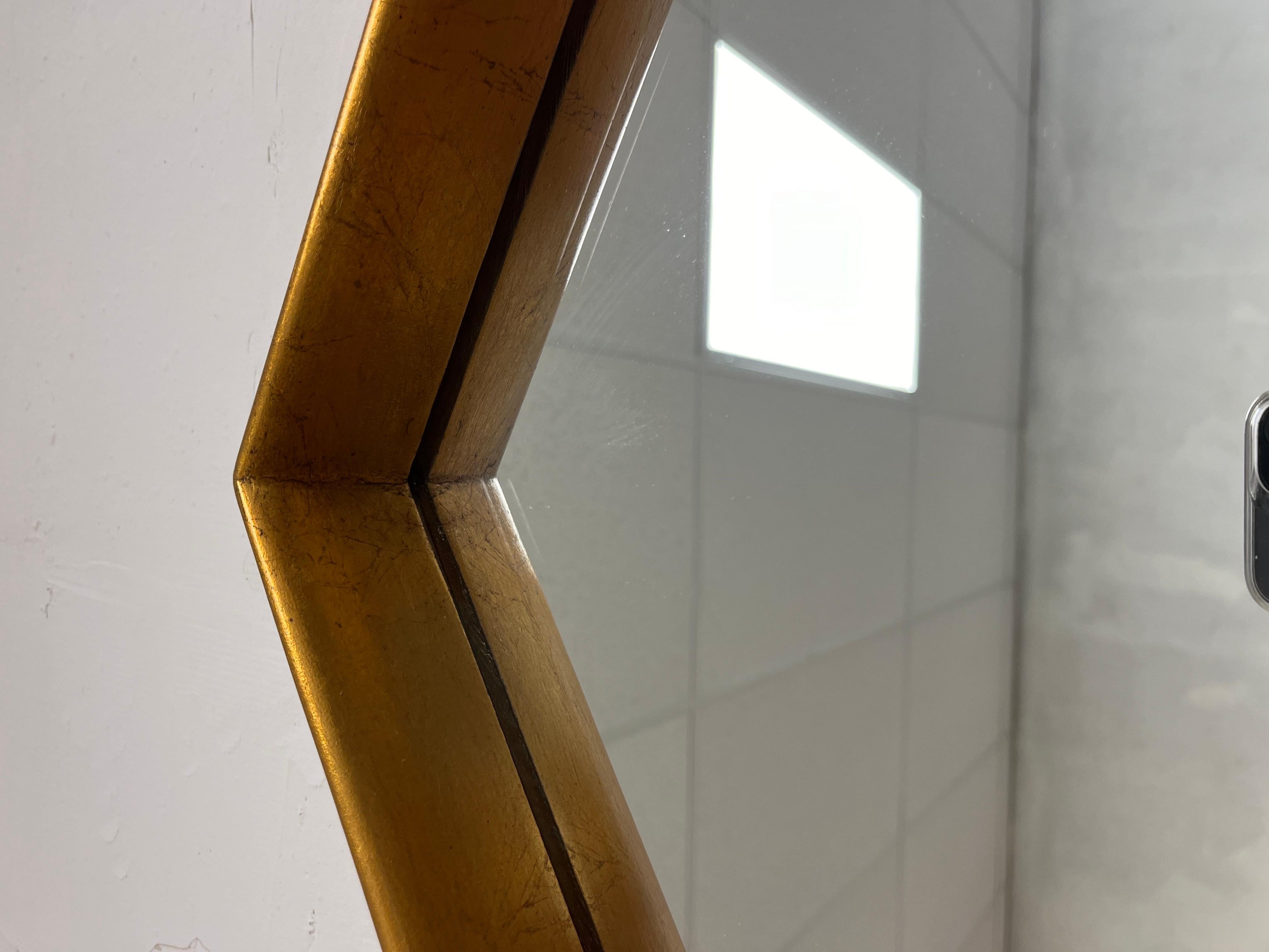 Miroir doré Labarge du milieu du siècle dernier Bon état - En vente à W Allenhurst, NJ