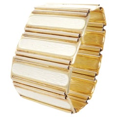 Mid-Century Gilt Silver & Enamel Bracelet by Grete Prytz Kittelsen for Tostrup