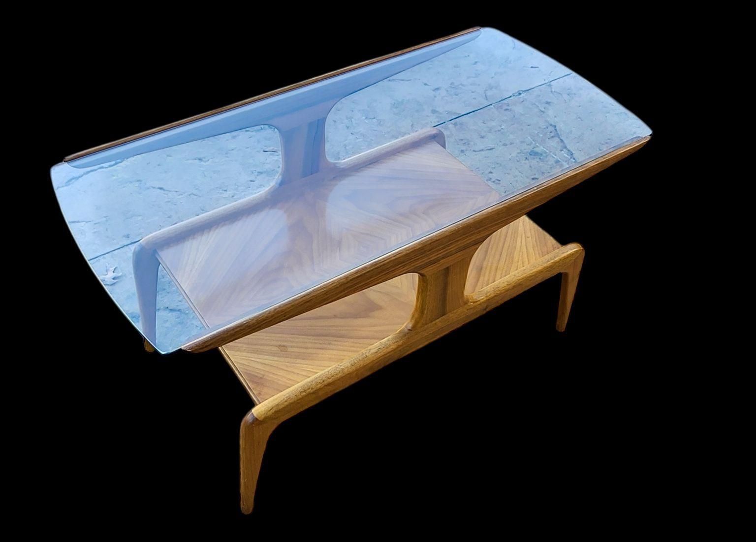 Mid Century Gio Ponti Domus Nova Coffee Table Italy 1950 en venta 3
