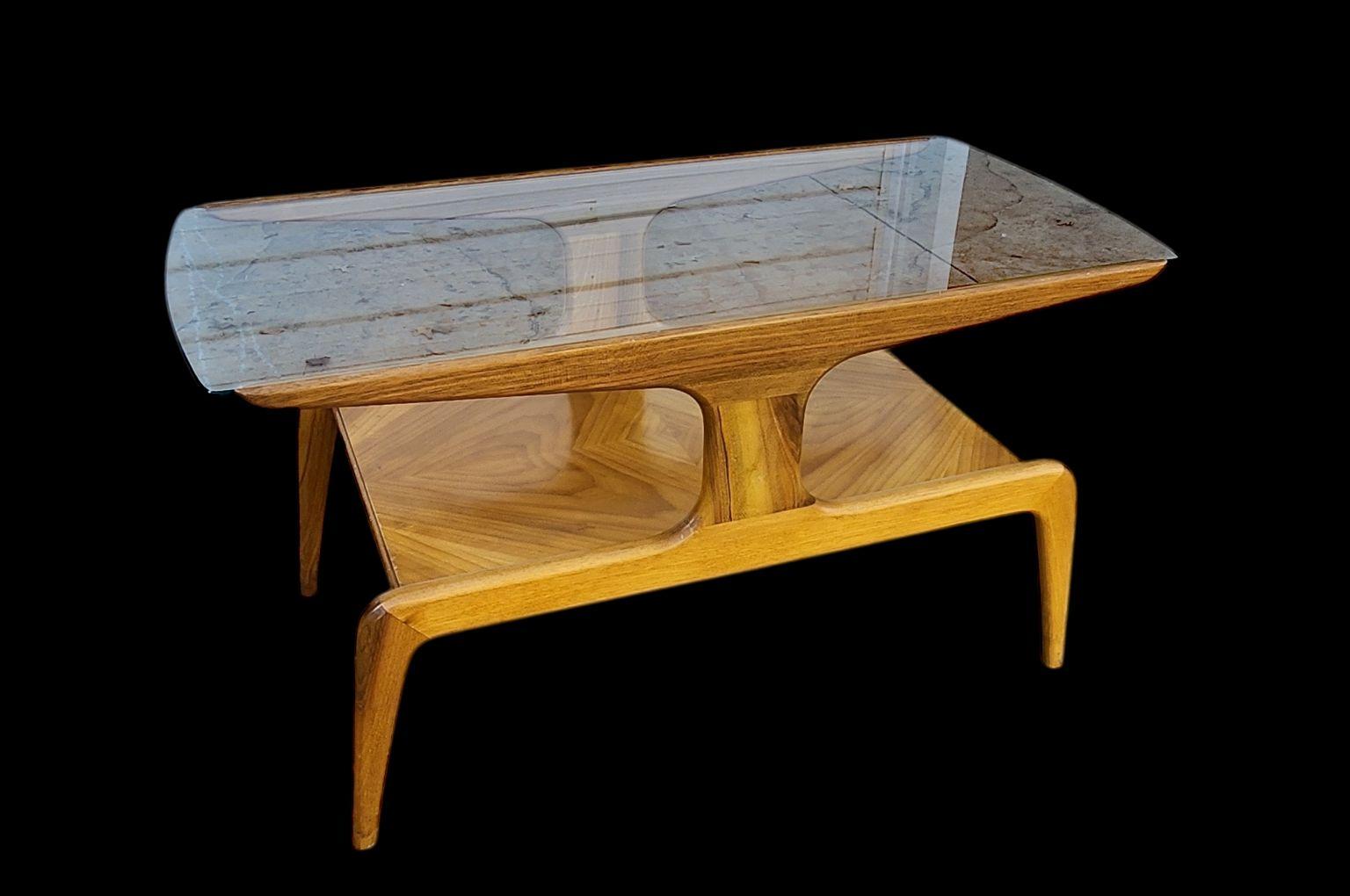 Mid Century Gio Ponti Domus Nova Coffee Table Italy 1950 Moderno de mediados de siglo en venta