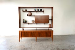 Mid Century Gio Ponti Model 2140 Display Cabinet / Wall Unit for Singer & Sons
