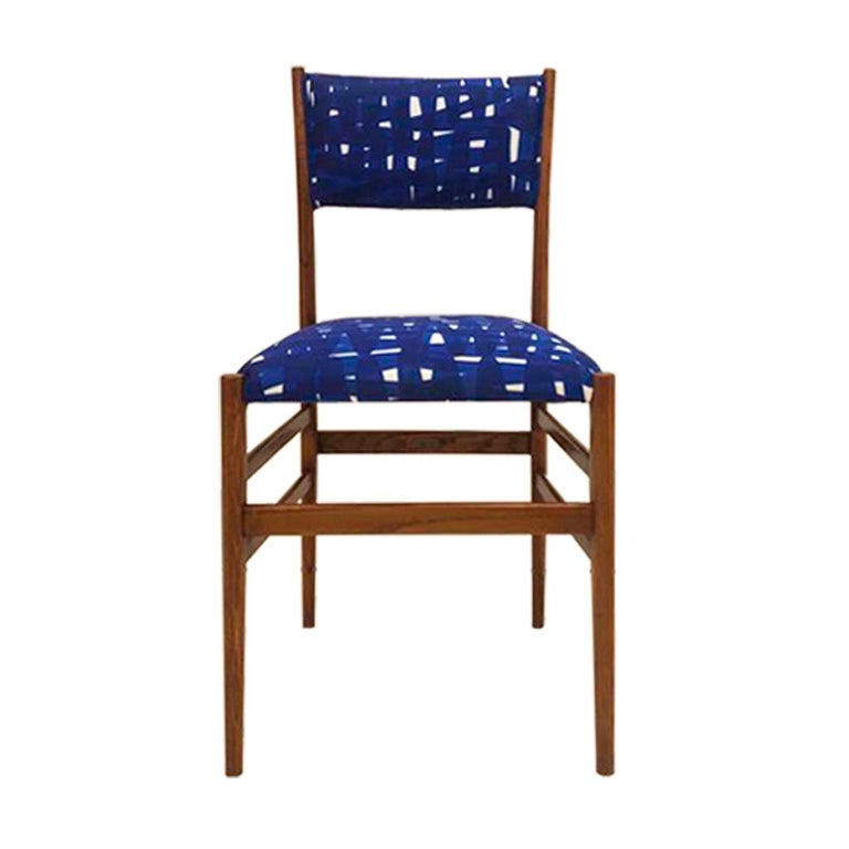 Mid-Century Gio Ponti Set of Four ‘Leggera 646’ Ashwood Italian Chairs, 1951 For Sale 1