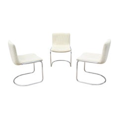 Chaises de salle à manger du milieu du siècle dernier Giovanni Offredi pour Saporiti Italia Lens, lot de 3