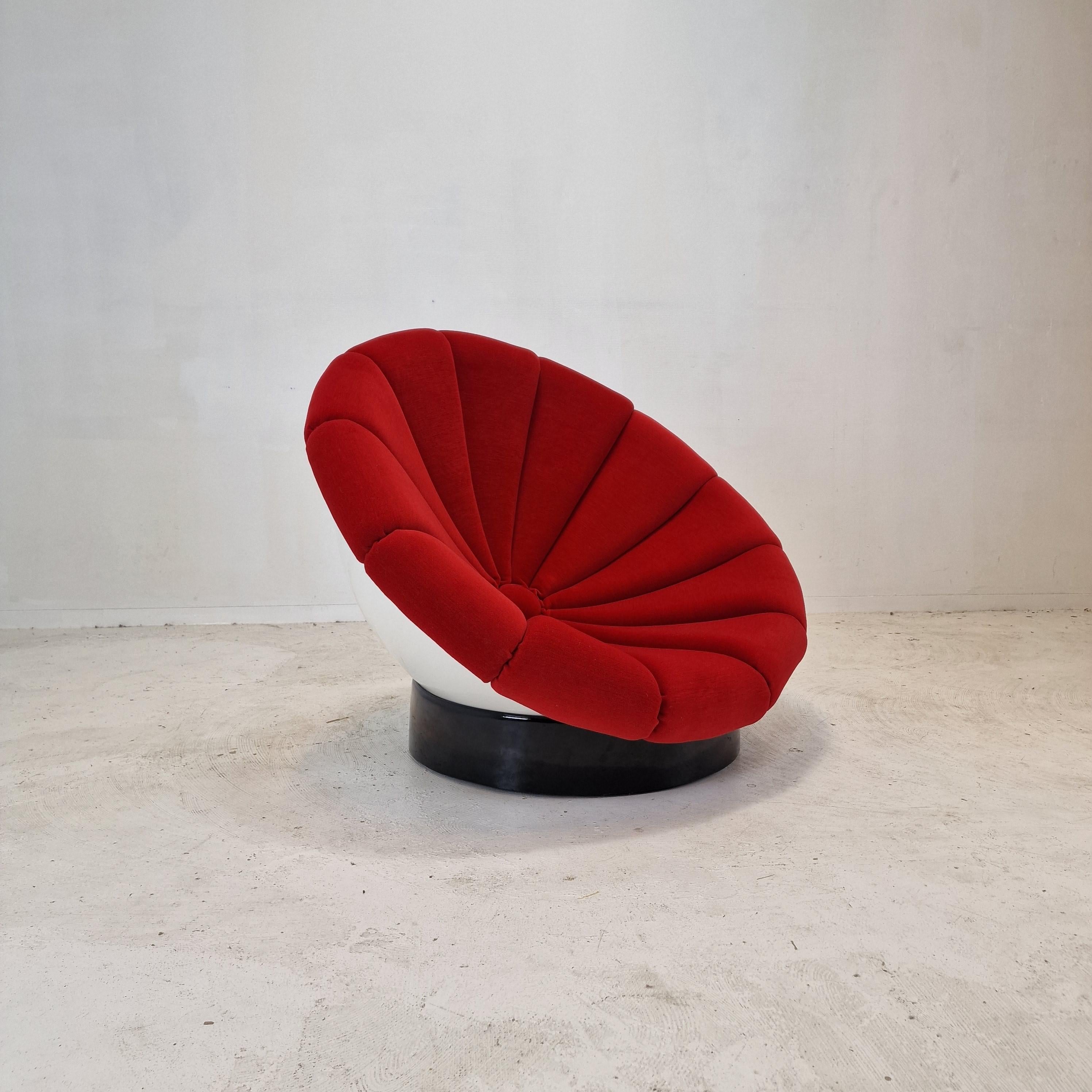 Mid Century Girasole Armchair by Luciano Frigerio, Italy 1970's For Sale 6