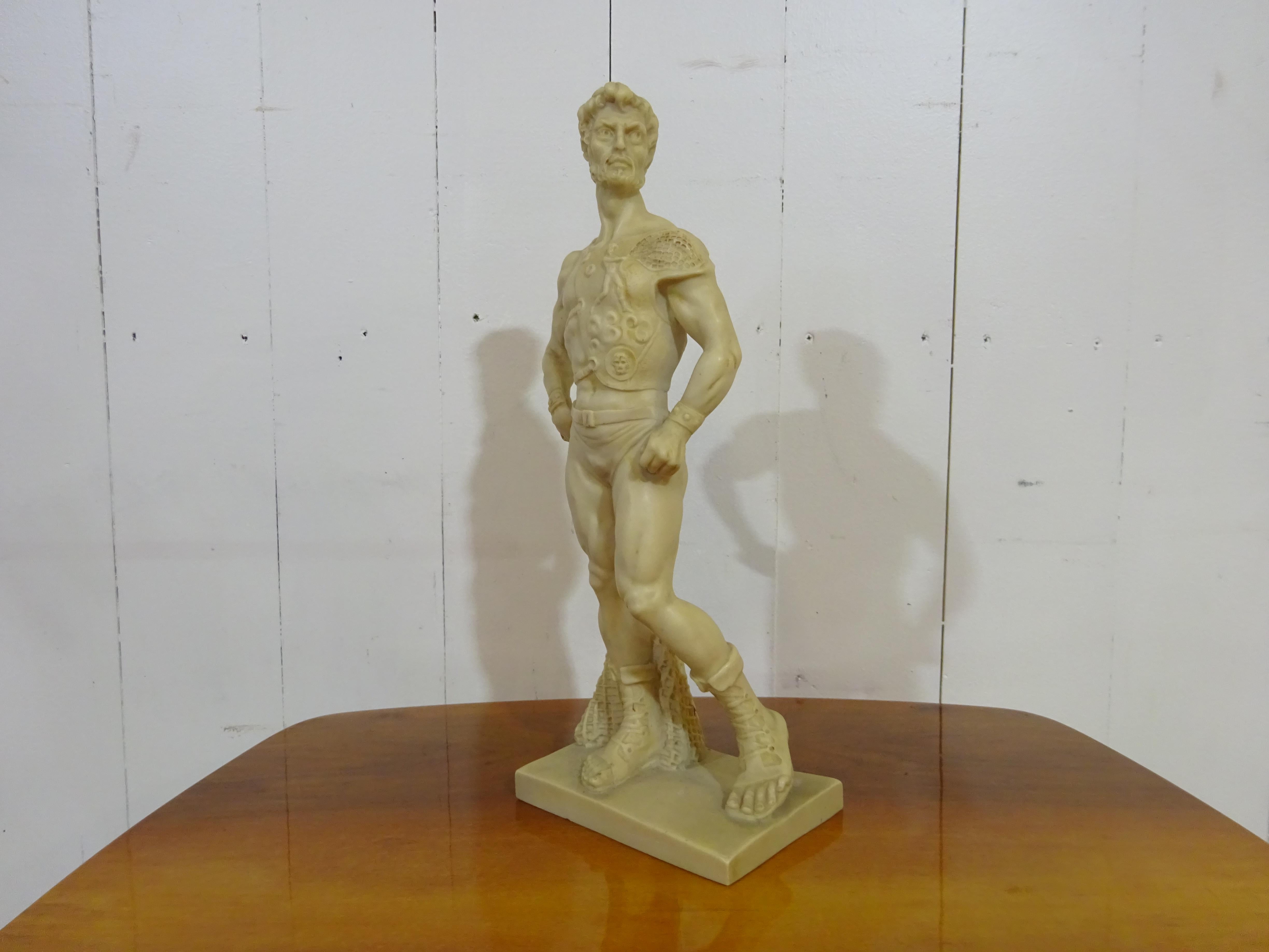 Mid-20th Century Mid-Century Gladiator Statue For Sale