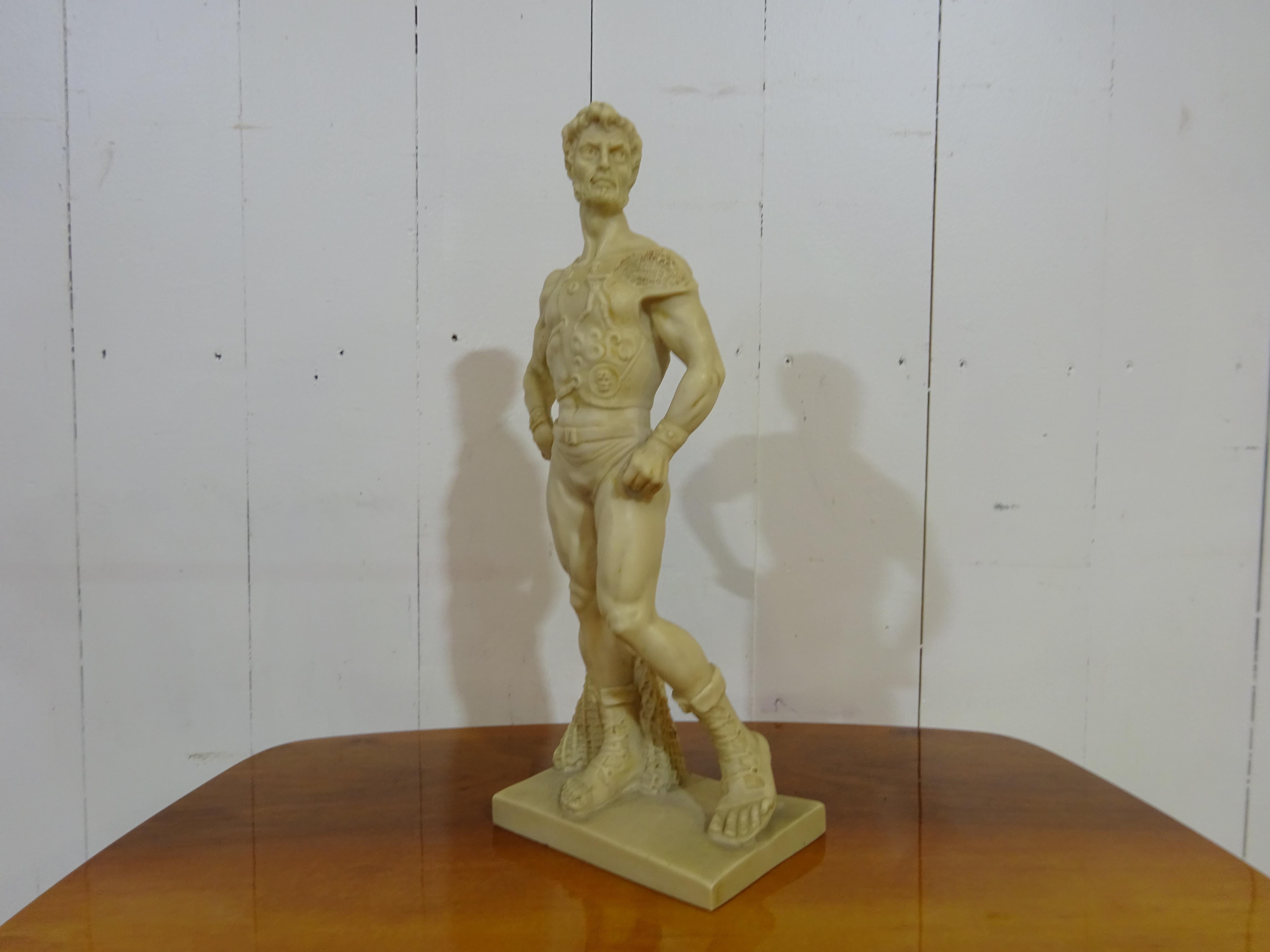 Mid-Century Gladiator Statue For Sale 2