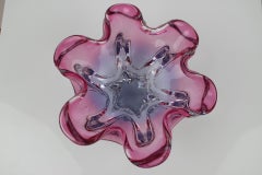 Cuenco de cristal de mediados de siglo diseñado por Josef Hospodka, años 60