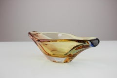 Mid-Century Glass Bowl Designed by Josef Hospodka, 1960's