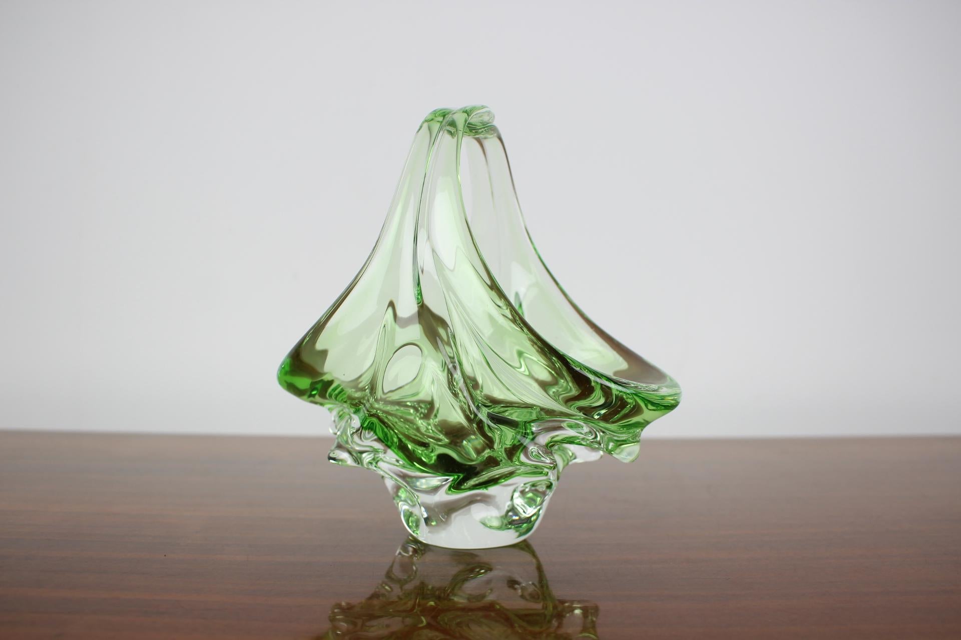 - Made in Czechoslovakia
- Made of glass
- Re-polished
- Good, original condition.