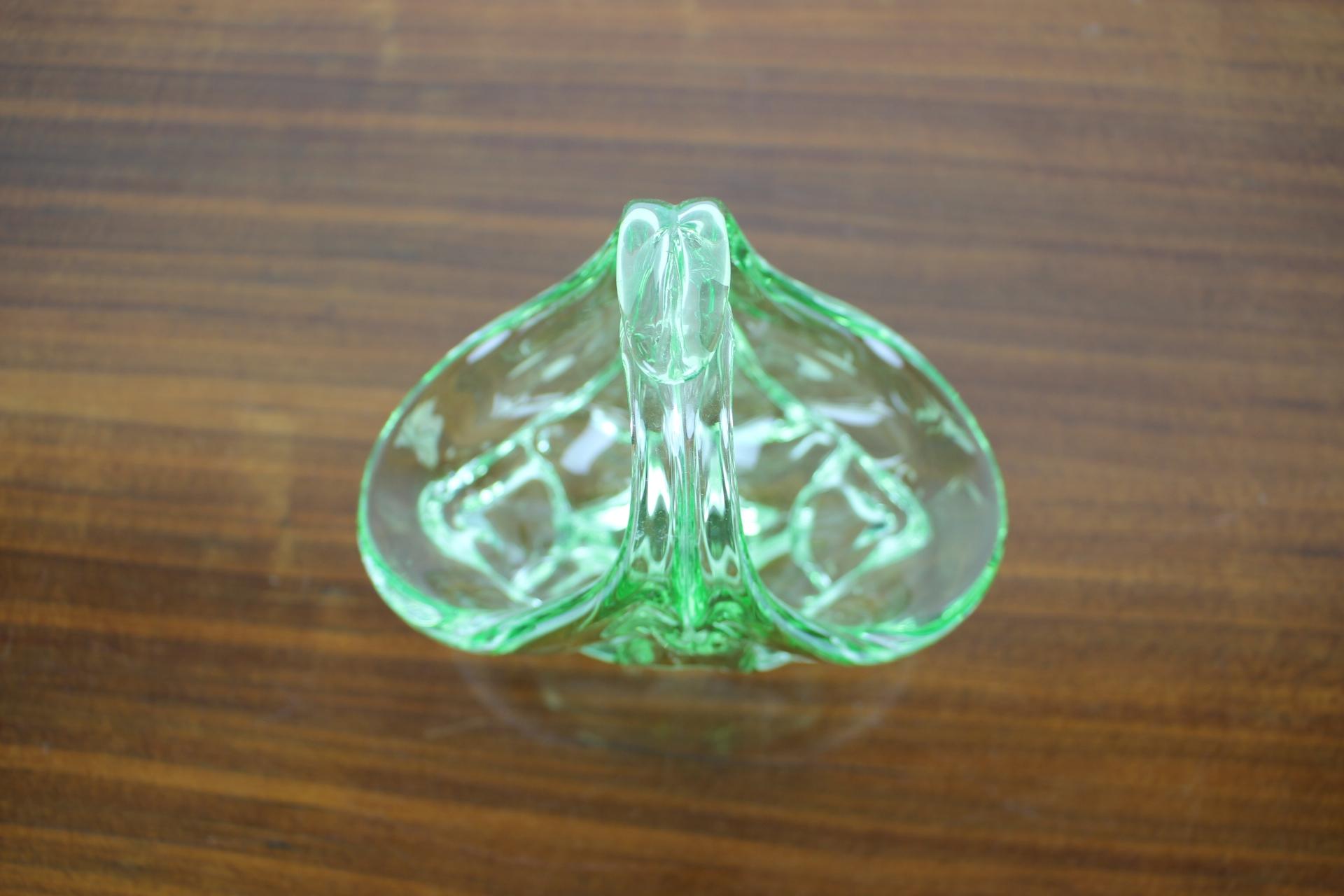 Mid-Century Glass Bowl Designed by Josef Hospodka, 1960's In Good Condition For Sale In Praha, CZ