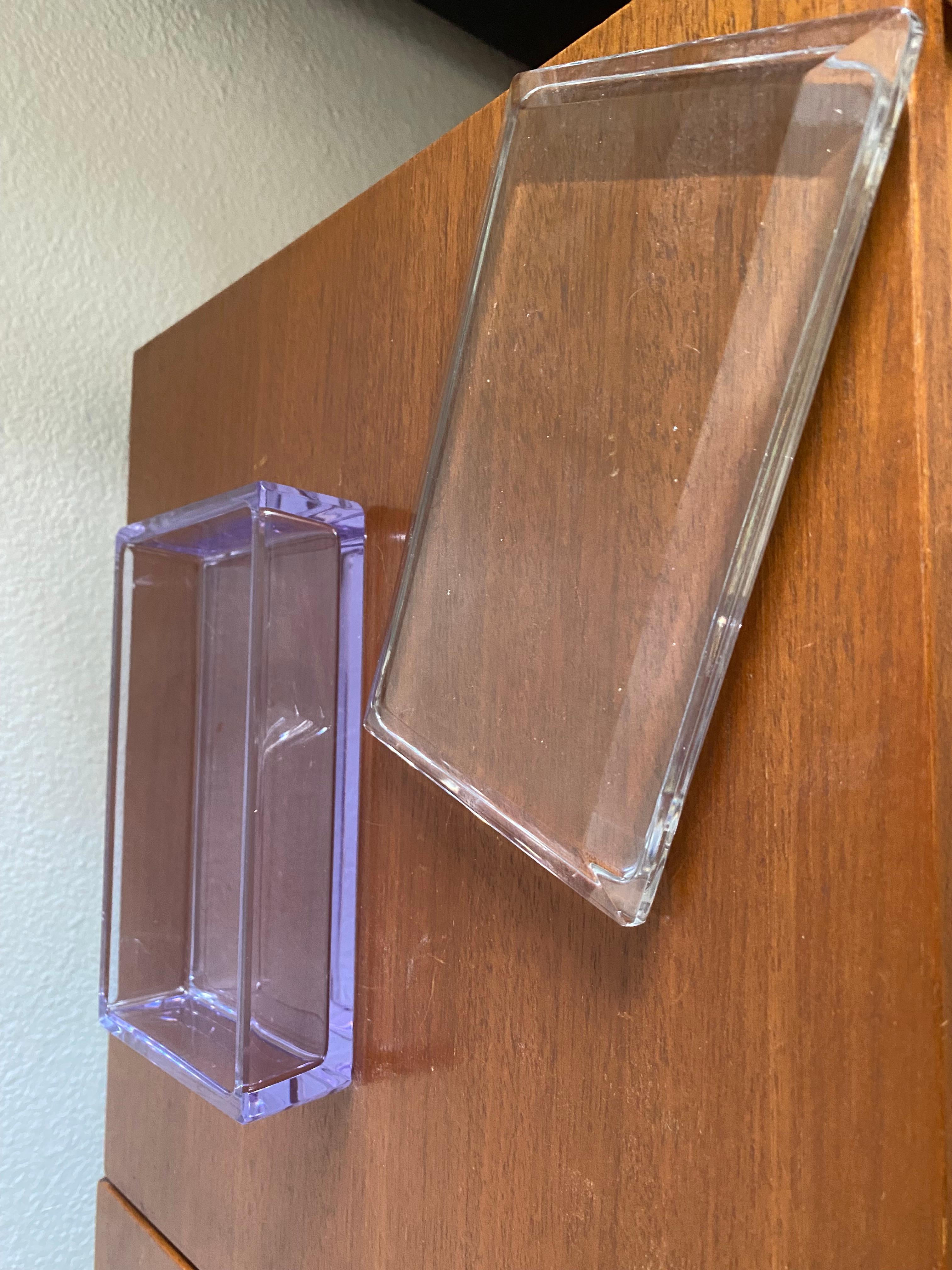 Mid-Century Modern Mid-Century Glass Box by Val St Lambert For Sale
