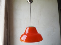 Mid-century Glass Chandelier, by Stefan Tabery, Czechoslovakia, 1960's.
