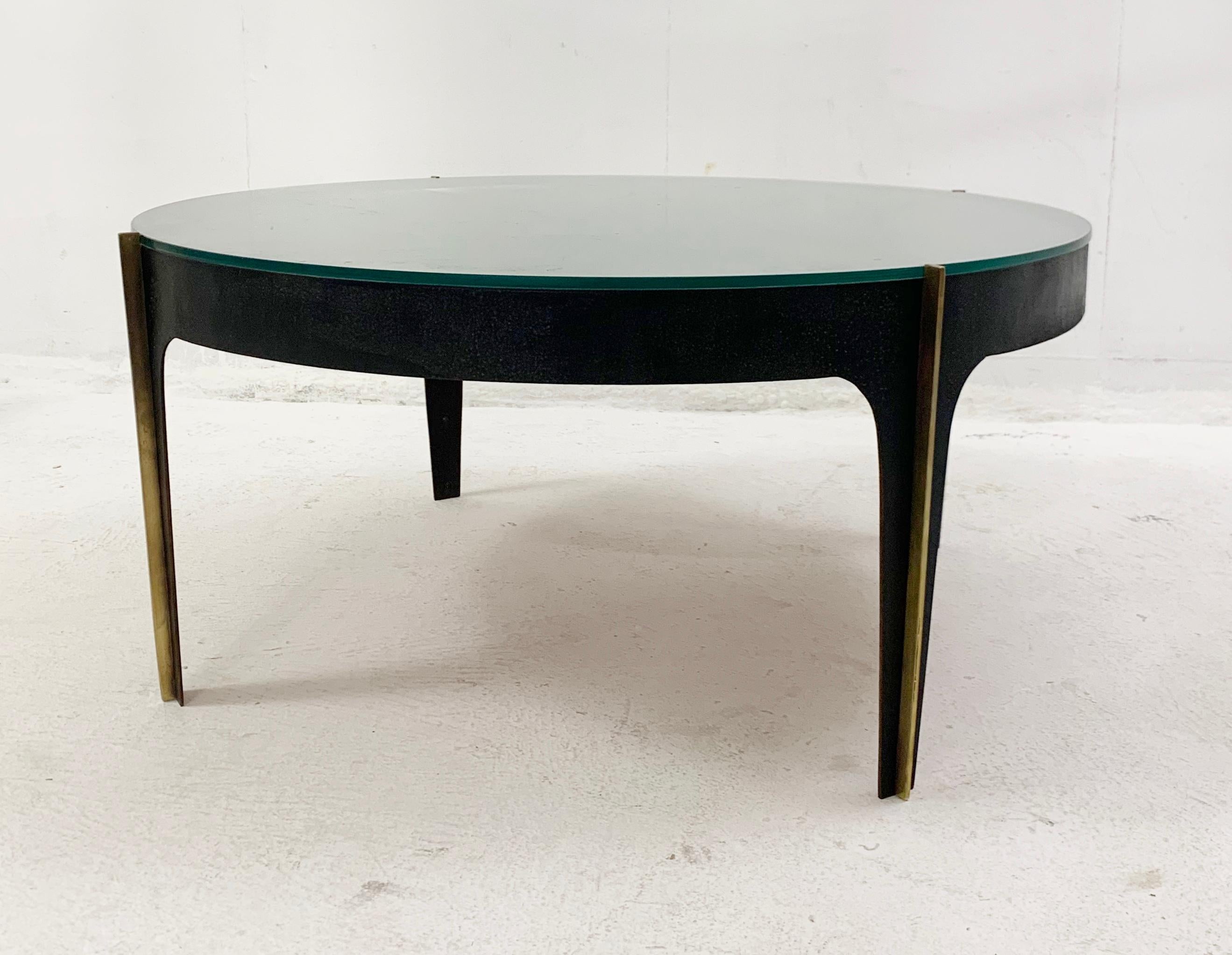 Italian Mid-Century Glass Coffee Table Attributed to Max Ingrand for Fontana Arte, Italy For Sale