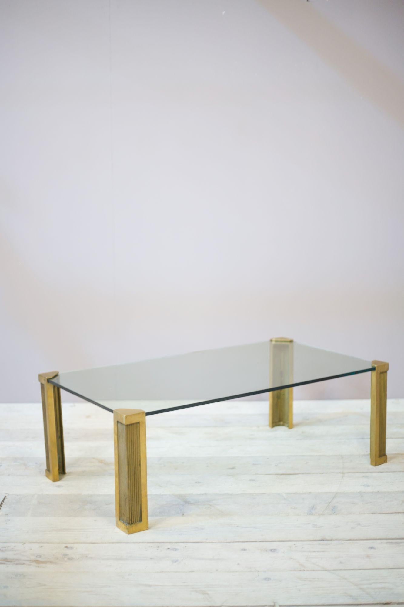 Mid Century Glass Coffee Table by Peter Ghyczy 2