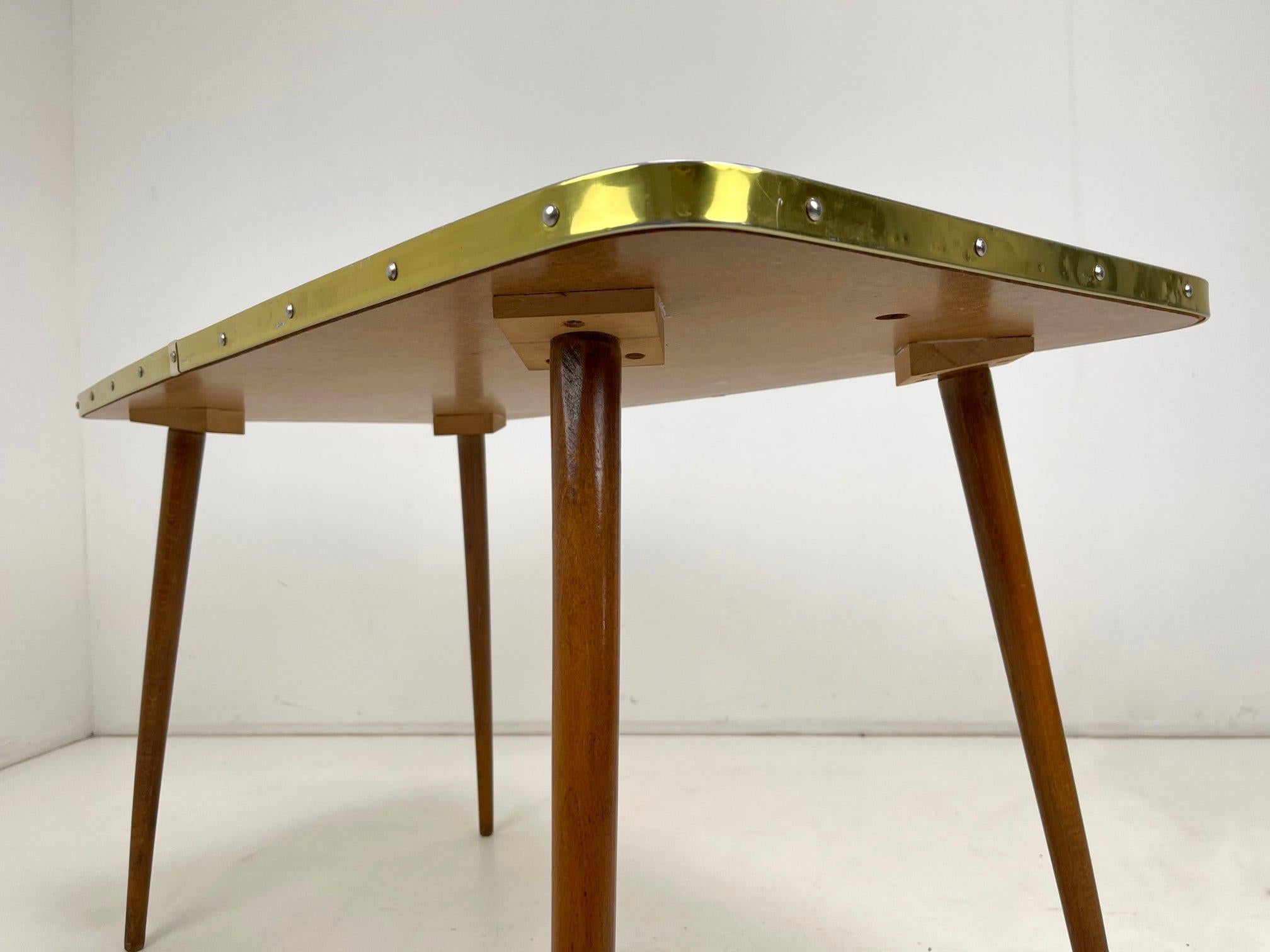 Mid-Century Modern Table basse en verre du milieu du siècle, Allemagne, années 1960 en vente