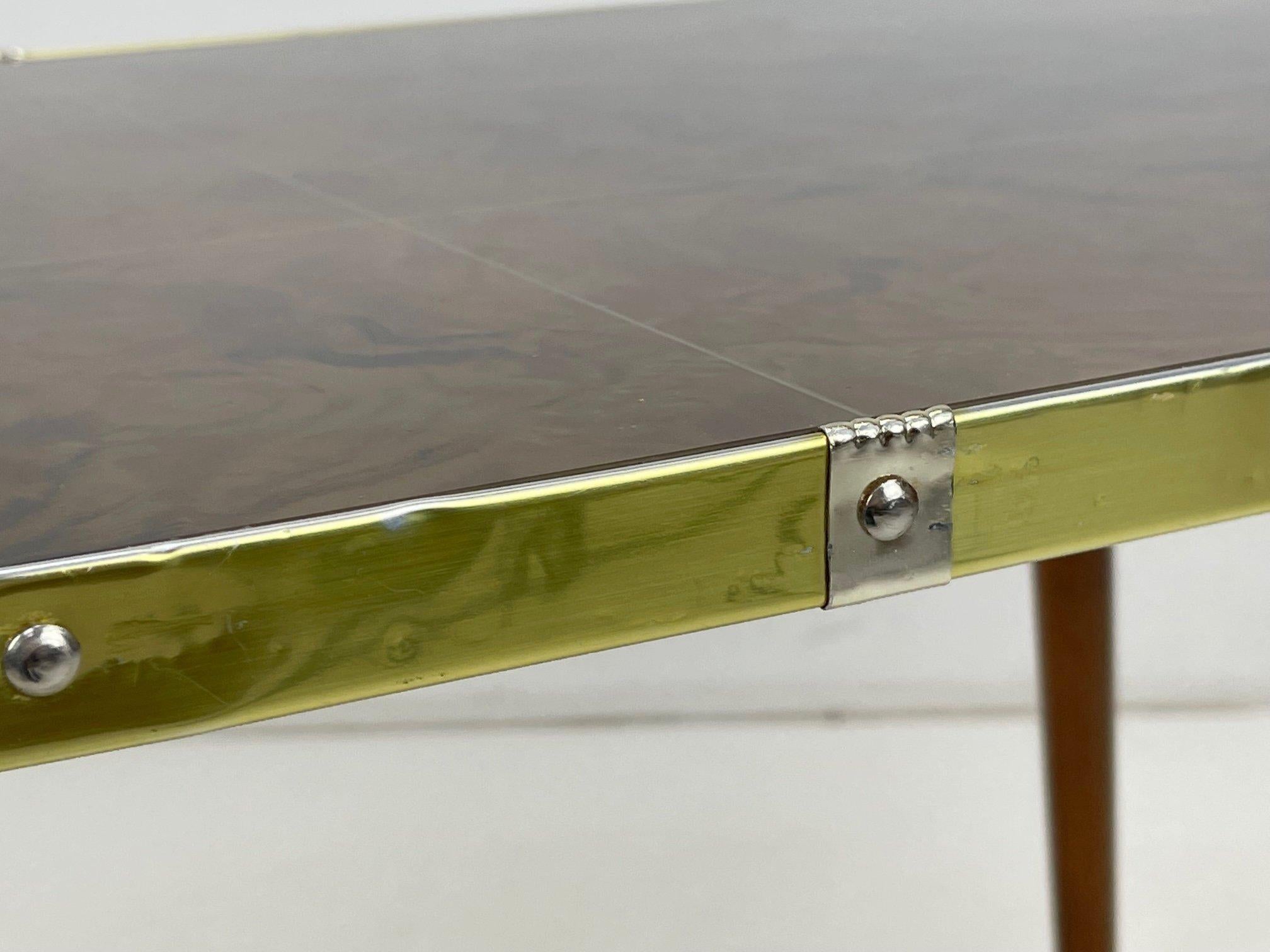 20th Century Mid-Century Glass Coffee Table, Germany, 1960's For Sale