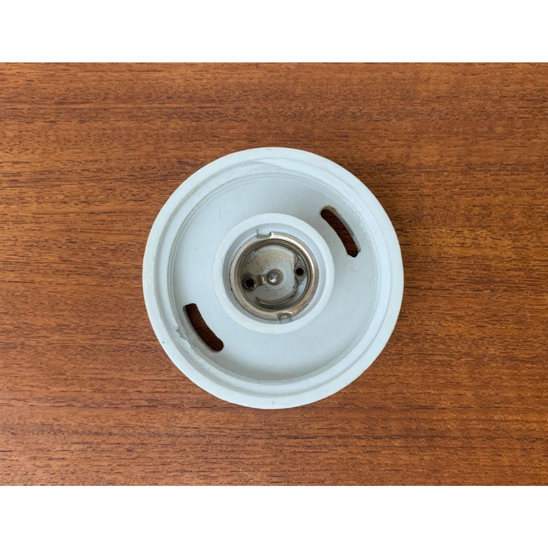 Lampada da soffitto o da parete in vetro Erdbeere di metà secolo di Wilhelm Wagenfeld per Lindner in vendita 4