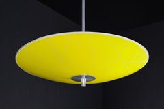 Mid-Century Glass Hanging Pendant Lamp Brussels World Expo 1958 (5100)
