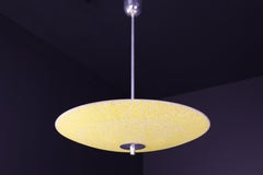 Mid-Century Glass Hanging Pendant Lamp Brussels World Expo 1958