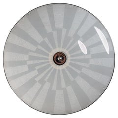 Hängeleuchte oder Wandleuchte aus Glas aus der Mitte des Jahrhunderts Brüsseler Weltausstellung 1958 (no16)