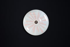 Mid-Century Glass Hanging Pendant or Wall Light Brussels World Expo 1958 (no21)