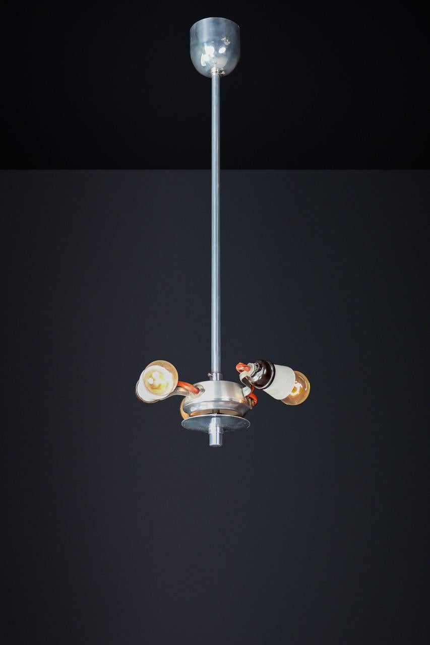 Mid-Century Glass Hanging Pendant or Wall Light Brussels World Expo 1958 (no32) For Sale 1