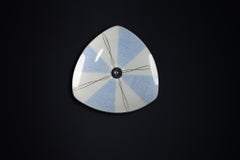 Mid-Century Glass Hanging Pendant or Wall Light Brussels World Expo 1958 (no55)