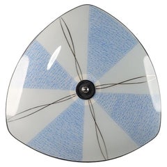 Colgante o aplique de cristal de mediados de siglo Exposición Universal de Bruselas 1958 (no55)
