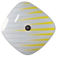 Hängeleuchte oder Wandleuchte aus Glas aus der Mitte des Jahrhunderts Brüsseler Weltausstellung 1958 (no56)