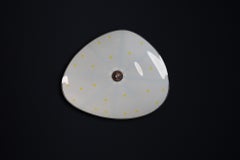 Mid-Century Glass Hanging Pendant or Wall Light Brussels WorldExpo 1958 (no:18)