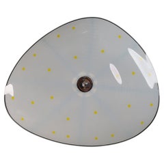 Mid-Century Glass Hanging Pendant or Wall Light Brussels WorldExpo 1958 (no:18)