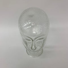 Mid Century Glass Head Mannequin, 1970's