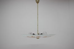 Pendentif en verre du milieu du siècle:: années 1960