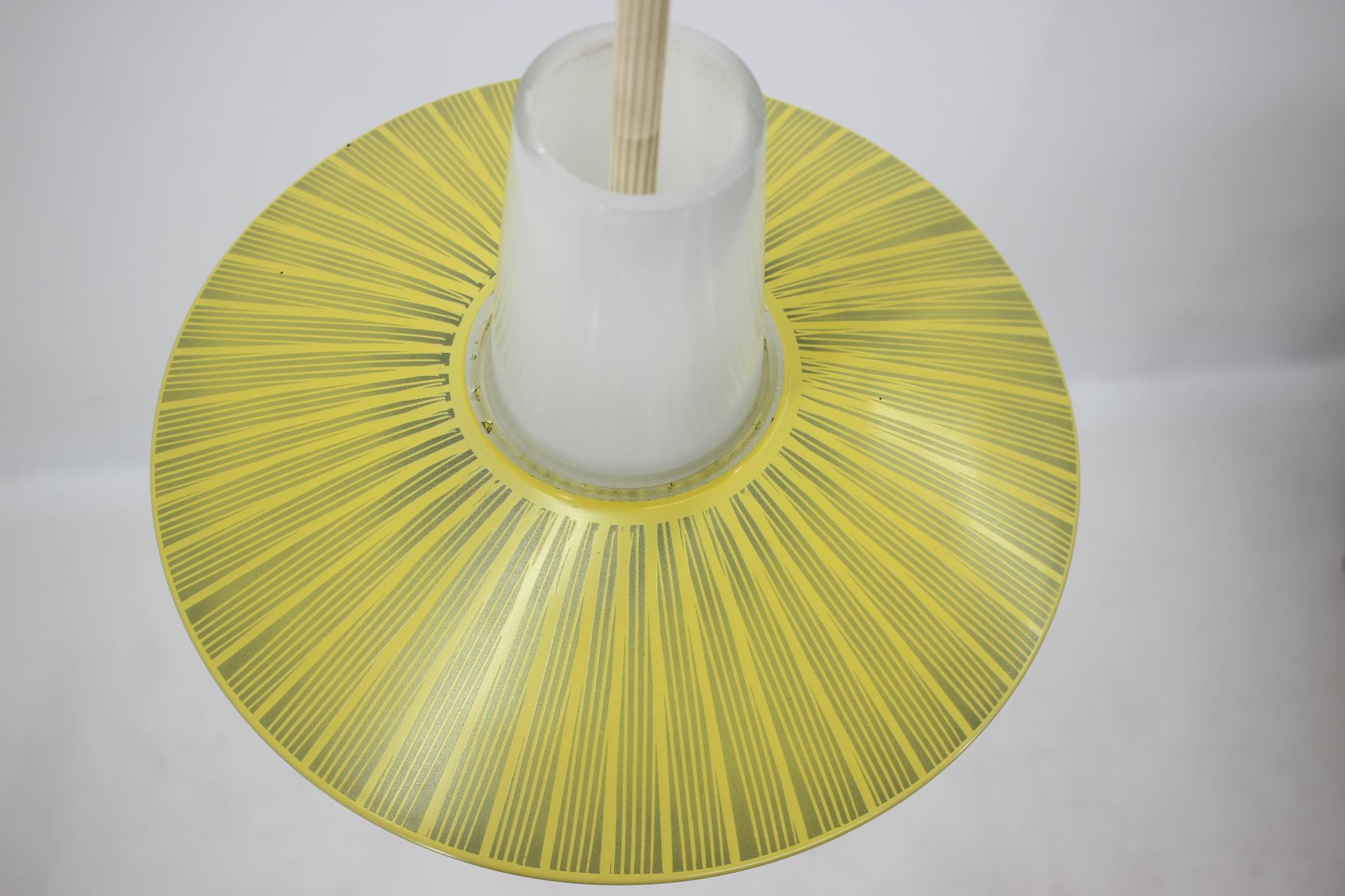 Midcentury Glass Pendant, 1960s 2