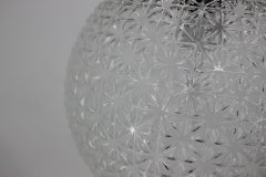 Colgante de cristal de mediados de siglo, años 1960
