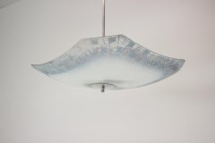 Colgante de cristal de mediados de siglo, años 60
