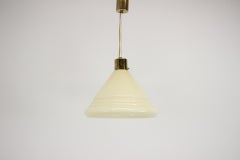 Mid-Century Glass Pendant, 1970's